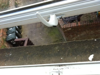 Jammed window repaired in Whitley bay Tyne and wear