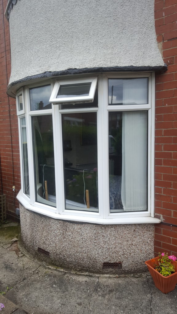 Bay window Glass replaced in North shields